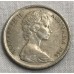 AUSTRALIA 1966 . FIVE 5 CENTS COIN . ECHIDNA . LONDON DIE . FROM MINT ROLL